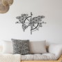 Wallity Ritorno Escultura de Pared Negra